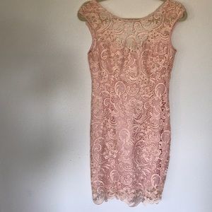 Pink Lace Dress